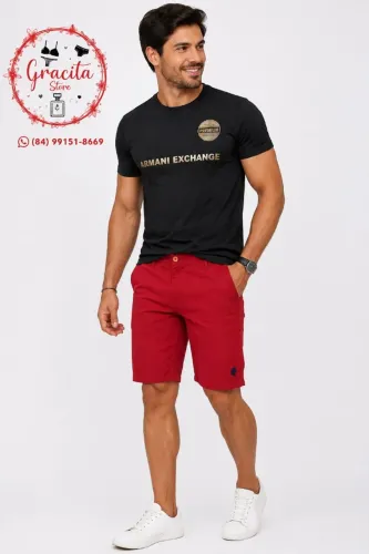 Conjunto Bermuda e Camiseta