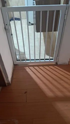 Portão alumínio 80x90