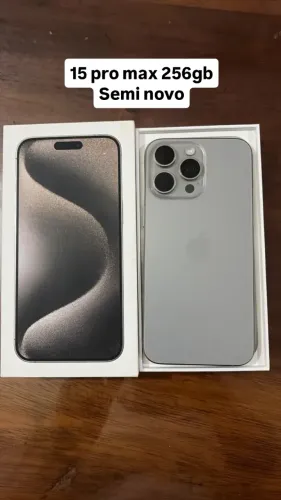 15 pro max 256gb natural