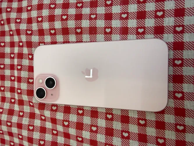 iPhone 15 rosa excelente bateria 92