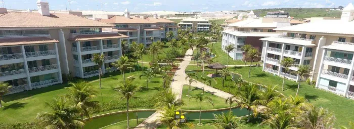 Golf Ville - Porto das Dunas Apto 115m² com 3 suítes, Sala, Cozinha, Varanda, Mobília e Mo