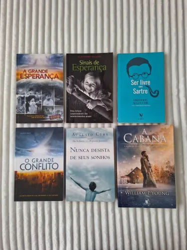 Kit de Livros Religião e Filosofia - 6 livros