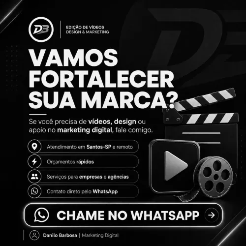 Vídeos e Design para empresas a partir de R$ 50,00