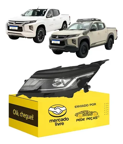 Sinaleira Farol L200 Triton 2021 22 23 24 2025 Full Led L.e Esquerdo/motorista