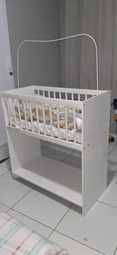 Berço moises com colchão 