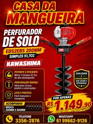 PERFURADOR DE SOLO