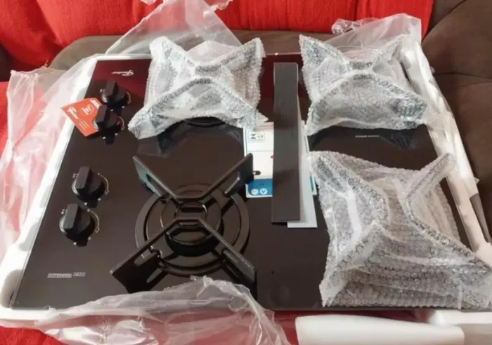 Fogão cooktop 4 bocas fischer 