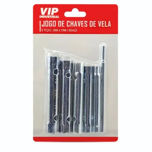 Jogo de chave de vela c/6pçs ( Vip Industrial )