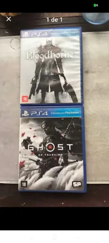Dois jogos de play 4