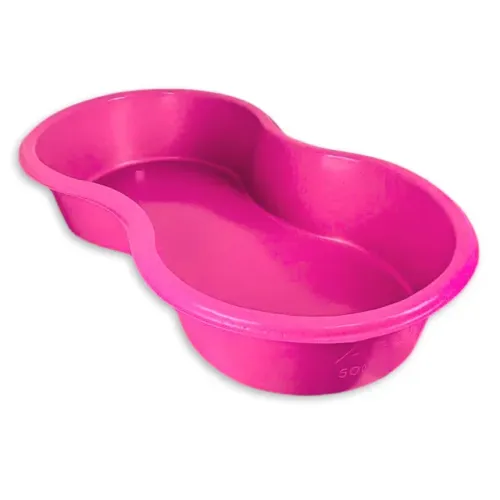 Piscina Caixa Feijão Afort 100 Litros, na cor ROSA