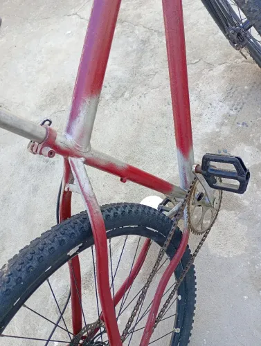 Bicicleta aro 29 colli usada com raio inox cubo de alumínio.