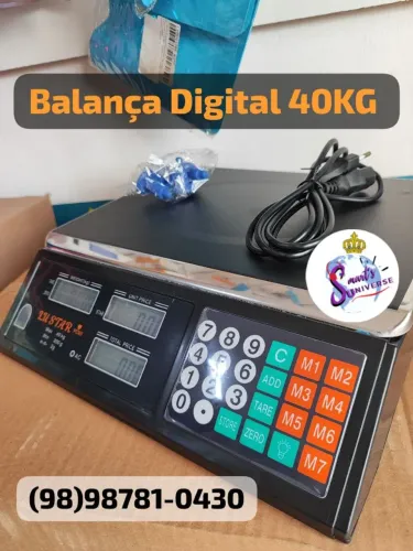 Balança Digital até 40kg | Padaria Frigorífico Frutaria etc..