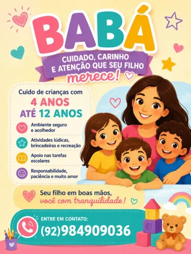 Precisando de babá 