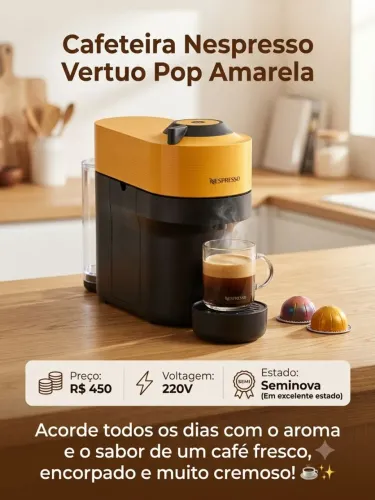 Cafeteira Nespresso Vertuo