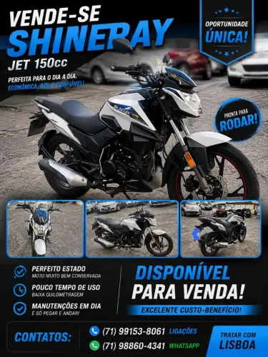 Shineray 150 cc 24/24 nova