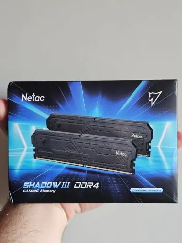 Memoria Ram Netac Shadow III 2x8GB (16GB) 3200MHz CL-16-20-20-40 1.35V