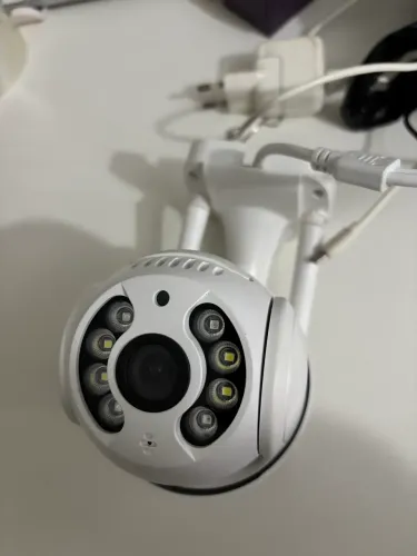 Câmera de segurança wi fi, externa, a prova d?água
