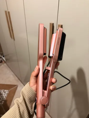 Chapinha / Prancha Cacheadora de Cabelo GA.MA Italy Waver & Brush Keration