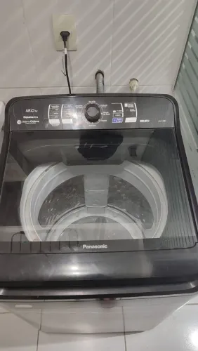 Máquina de Lavar Panasonic 12kg - Excelente Estado