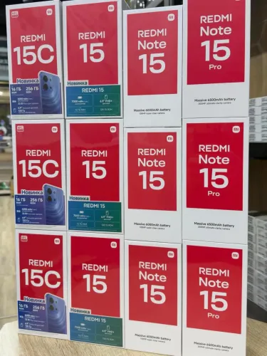 XIAOMI REDMI NOTE 15 256/8GB - 512/12GB NOVO LACRADO | GARANTIA