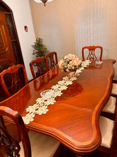 Mesa de Jantar em madeira Radica - 8 Pessoas