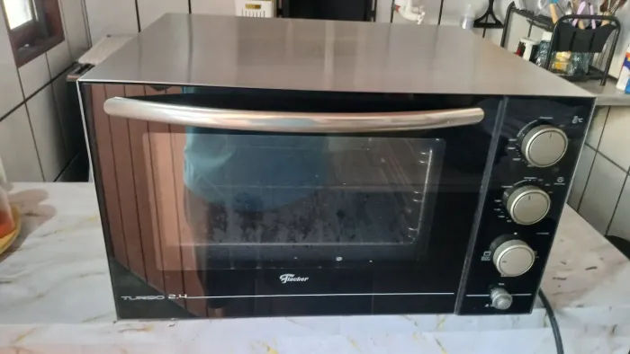 Forno Elétrico de Bancada Fischer Turbo 2.4 New de 48 Litros