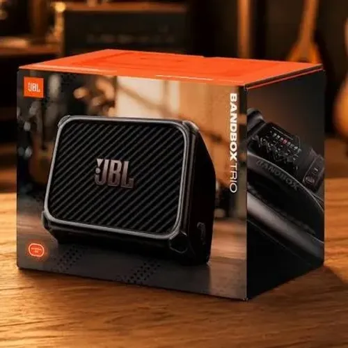 Amplificador Portátil Jbl Bandbox Trio Separação De Vocal IA Novo garantia