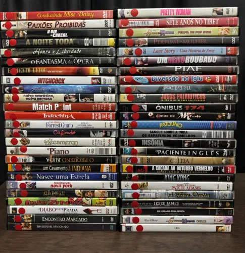 DVDs e Blurays (a partir de $7)