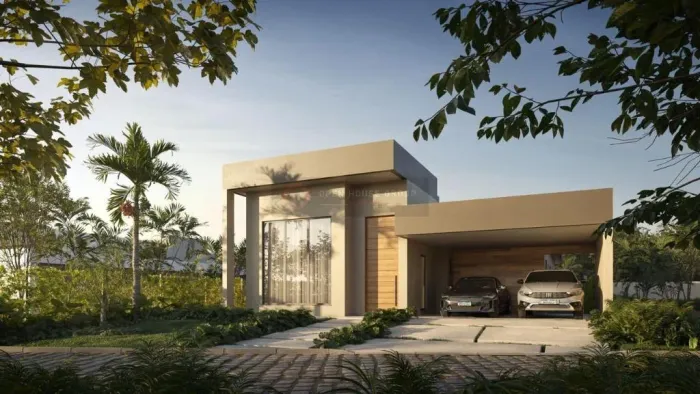 Open House vende maravilhosa casa linear no condomínio Várzea Green