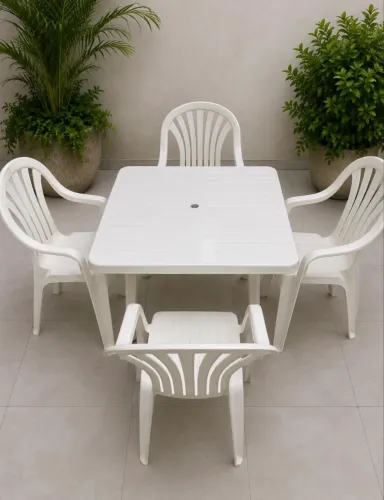 Jogo de mesa desmontável 1m x 1m