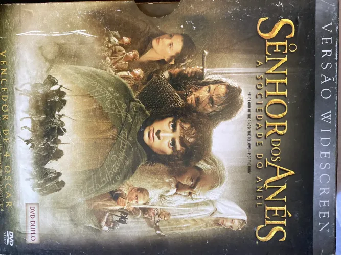 DVD senhor dos anéis 