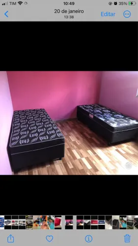CAMA BOX SOLTEIRO - DE FÁBRICA