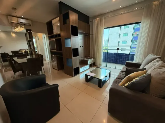 ILHAS GREGAS, MOBILIADO, 96m2 2 QTOS S/ 1 SUÍTE COM CLOSET.