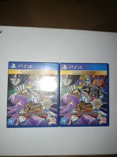 Cavaleiros do zodíaco seminovo PS4 leia a DESCRIÇÃO