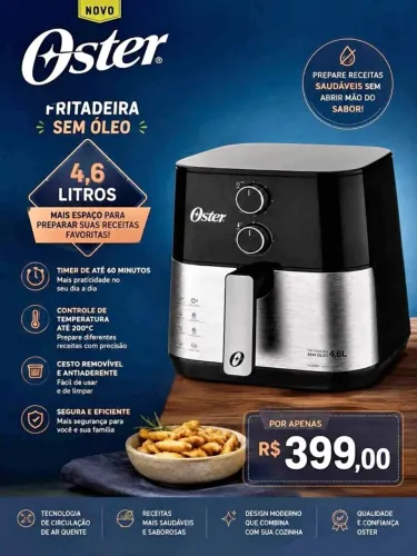 Fritadeira Air Fryer Oster