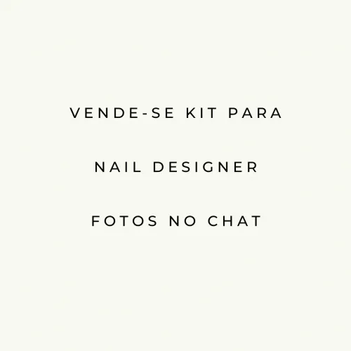 Kit completo nails design 