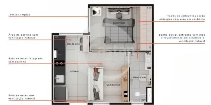 Apartamento em Vila Prudente