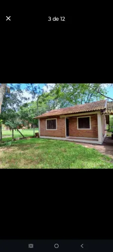 Casa dentro de um sítio 