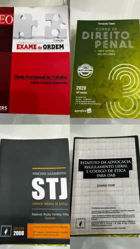 Livros de Direito - 12 reais cada 