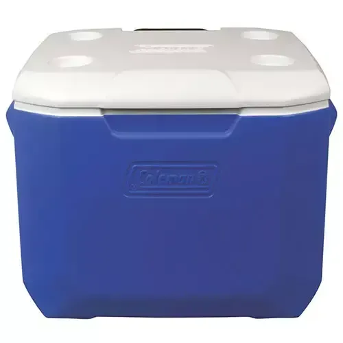Caixa Térmica com Rodas 60QT 57 Litros Azul - Coleman