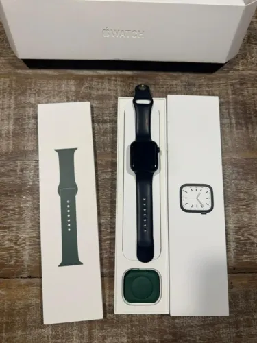 Apple Watch séries 7 45mm GPS - Green Aluminum