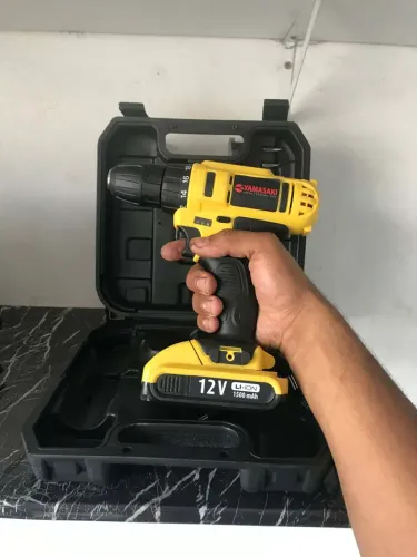 Furadeira Sem Fio 12V - Kit Completo na Maleta