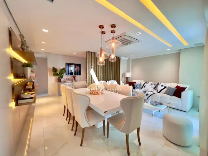 Apartamento com 4 suítes no Altiplano - Mobiliado e decorado