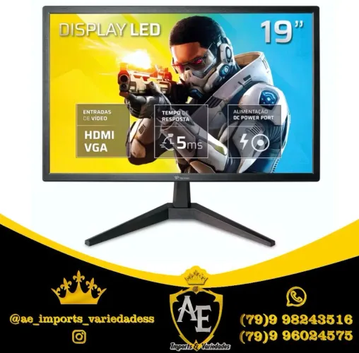 Monitor 19 polegadas