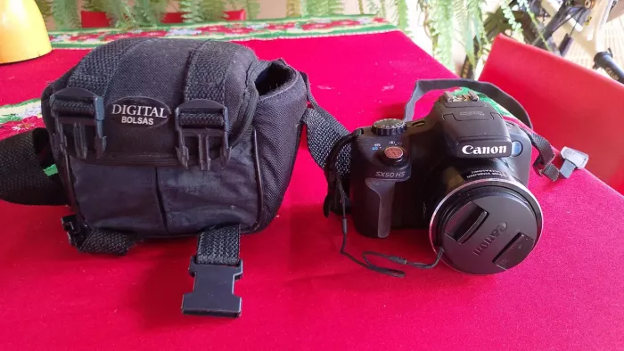 Máquina fotográfica digital Canon