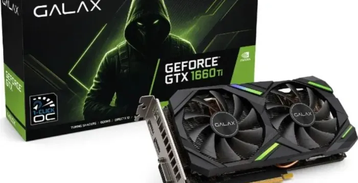 Placa De Video Nvidia Gtx 1660ti 6gb Gddr6 - Oc 1-click (Usado)