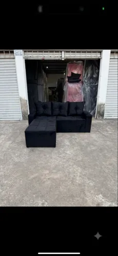Sofá Modular Novo Preto