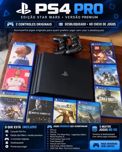 PS4 PRO DESBLOQUEADO!!