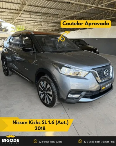 Nissan Kicks SL 1.6 16V Flexstar 5P Aut. 2018