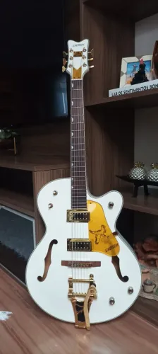 Guitarra Semiacustica Gretsch White Falcon CH c/ case - TOP